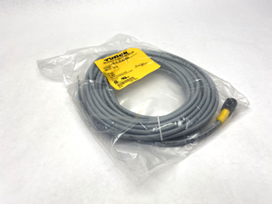 ชุดสายเชื่อมต่อแบบปลายเดี่ยว M12 5 ขา รุ่นใหม่ Plc <span class=keywords><strong>Rkk</strong></span> 4.5t-10/s101 ตัวเมีย U-10/s101 - Product Image 1