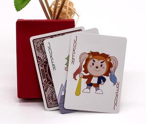 Wholesale Manufacturing Personalized Adult Waterproof Custom Paper Printed Pvc Poker Card Plastic Playing Cards