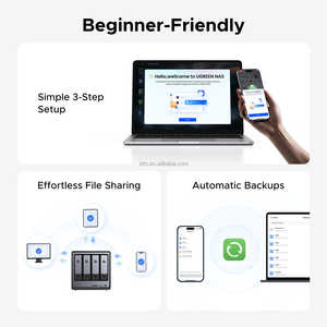 UGREEN DXP4800 4-bay desktop NAS Intel N100 quad-core 4K 16GB DDR5 RAM 136TB 2 <span class=keywords><strong>M</strong></span>.2-slots (zonder schijven) USB-aangesloten opslag op voorraad - Product Image 6