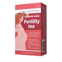 3g * 30 Sachets de Tisane Détoxifiante Fraîche pour la Santé et la Fertilité Féminine, en Vrac, en Boîte