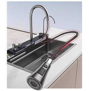 Fregadero de Cocina Grande de un Solo Tazón, Acero Inoxidable 304 con Colador, Diseño Moderno para el Hogar - Product Image 5