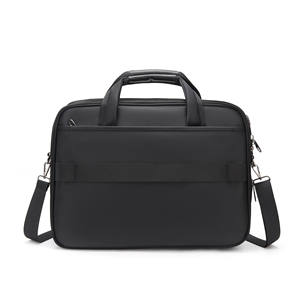 कई डिब्बों के साथ 16 इंच का बिजनेस ब्रीफकेस फिट बैठता है 15.6 "कार्यालय के लिए लैपटॉप डुअल-कैरी हैंडहेल्ड/कंधे बैग - Product Image 4