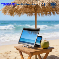 12" Hands-Free Curved HD Plastic Phone Screen Amplifier 3-4X Enlarger Eye Protection Stand Gaming Beach Holiday Live Stream