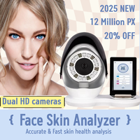 Analyseur de peau 3D AI portable, miroir magique, scanner facial, appareil de test de la peau pour salon de beauté, usage domestique, certifié CE