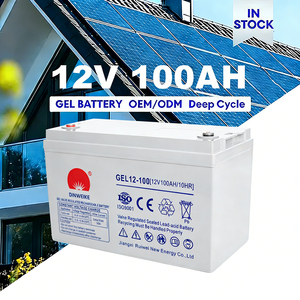 <span class=keywords><strong>Batterie</strong></span> <span class=keywords><strong>Gel</strong></span> 12V 120Ah à Décharge Profonde Sans Entretien VRLA Rechargeable <span class=keywords><strong>pour</strong></span> Système Solaire, Onduleur, <span class=keywords><strong>Camping</strong></span>-<span class=keywords><strong>car</strong></span>, Bateau, Alimentation de Secours - Product Image 1