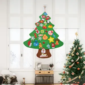 Nouveaux produits <span class=keywords><strong>2022</strong></span> maison décoration personnalisée enfants bricolage feutre arbre <span class=keywords><strong>de</strong></span> noël - Product Image 4