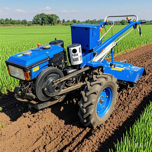 18 PS Scheiben egge Hand pflug Diesel maschine Mini Motor cultor Farm Power Pinne Walking Traktor Grubber Maschine - Product Image 1