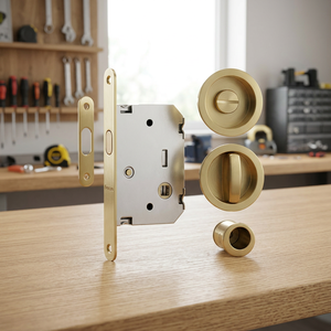 Kit X Porte Scorrevoli con Notolino Scomparsa Tot. Oro-Lucido FERX.24548 - Product Image 2
