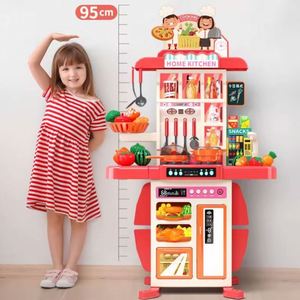 Ensemble de cuisine de simulation pour enfants, maison de jeu familiale, jouets de cuisine, prix de gros usine 95 cm - Product Image 5