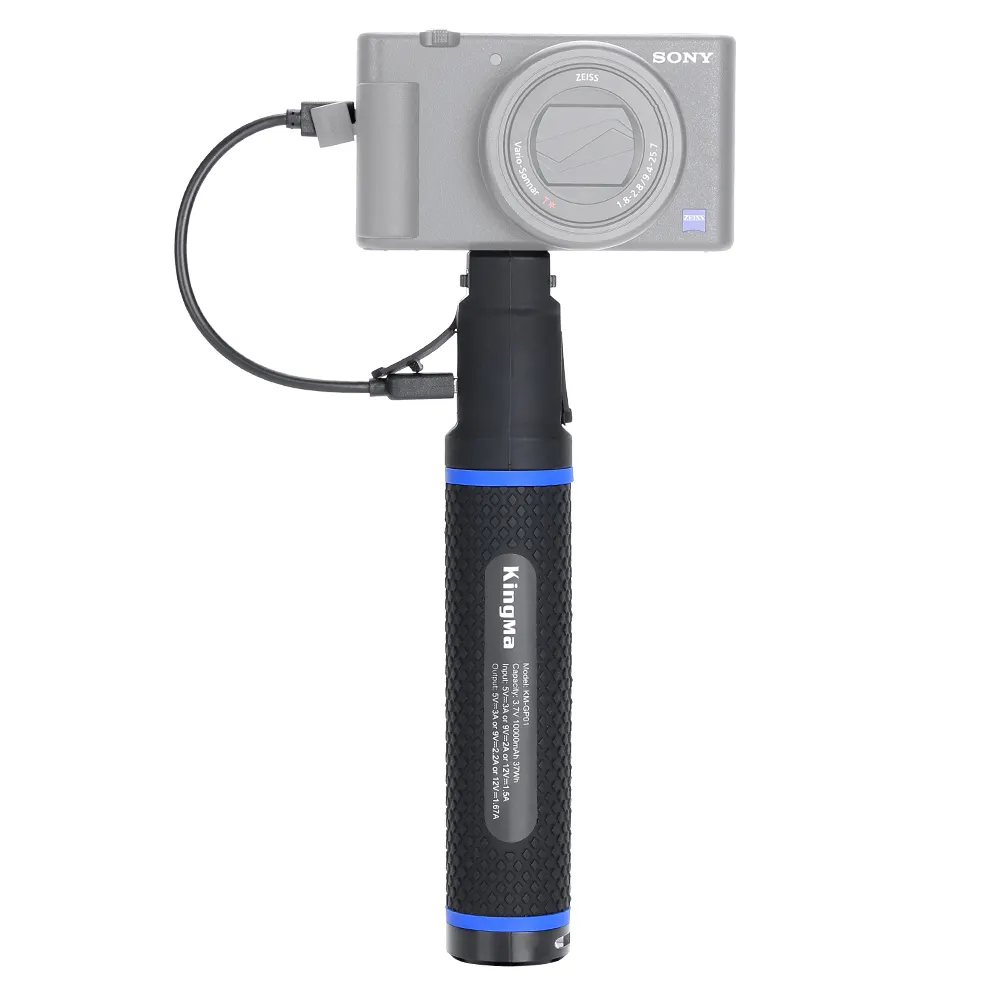 KingMa KM-GP01 Battery Hand Grip 10000mAh Portable Monopod for Cameras Camcorders Smartphones