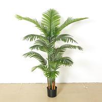 Arbre décoratif artificiel vert de haute qualité, 120 cm à 210 cm, simulation de palmier hawaïen, plante artificielle, arbre artificiel
