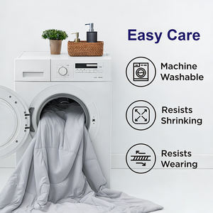 Livraison rapide Couverture rafraîchissante OEKO-TEX Q-Max 0.4+ Double face Literie d'été OEM - Product Image 5