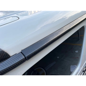 G Wagon W464 W463a G63 G500 G400 W464 Mái Dải Trim + A-Trụ Cột Addon Khô Carbon Bên Ngoài Cửa Sổ Trim Một Trụ Cột Mái Trim Dải - Product Image 4