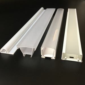 Cache pour bande LED en plastique, diffuseur en acrylique PMMA, polycarbonate PC, profil de diffuseur, boîtier transparent, semi-transparent, laiteux, givré - Product Image 6