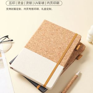 Recycled Material Eco-friendly <b>A5</b> Notebook Gift Set with Pen Sustainable Corporate Stationery Kit Custom Logo Wholesale - Product Image 3