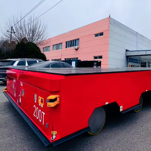 Jumeirah 30/60/100/150/240t Trackless Hybrid Powered Electric Flatbed Truck <b>AGV</b> Vision Navigation New Wireless Remote Control - Product Image 1