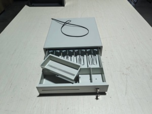 Cajón <span class=keywords><strong>de</strong></span> efectivo pequeño para 4 billetes y 5 monedas, RJ11 RJ12 - Product Image 3