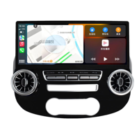 Lecteur multimédia Android 128 Go, autoradio GPS stéréo pour Mercedes Benz Classe V W447 2015-2020, TV de voiture, DSP, OBD2, amplificateur, TPMS