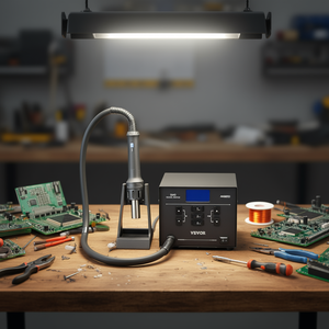 Station de retravaillage SMD à air chaud Vevor avec affichage numérique 1000W, outil de dessoudage BGA - Product Image 2