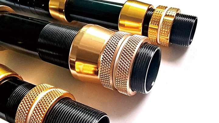 Ferula Rod Ferrule Fishing Rod - Adjustable & Durable Trolling Rod Butt