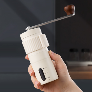 Moulin à café portable à double usage en acier inoxydable huit étoiles, 40g, réglable, respectueux de l'environnement - Product Image 6