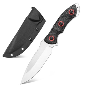 Couteau pliant portable HK en acier inoxydable, manche G10, 258 mm, pour camping, usage tactique, OEM personnalisable, découpe industrielle - Product Image 1