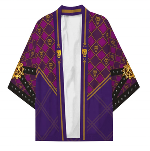 La bizzarra avventura di JoJo Kira Yoshikage Cosplay Costume Killer regina Kimono pigiama accappatoio per Anime derivati di animazione - Product Image 3