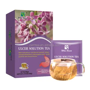 Chá de úlcera chinês saúde solução de úlcera chá ervas naturais chá nutritivo para o estômago