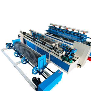 Ad alto rendimento e basso rumore completamente automatico singolo filo di alimentazione catena di recinzione macchina utilizzato collegamento catena recinzione macchina per la vendita - Product Image 1