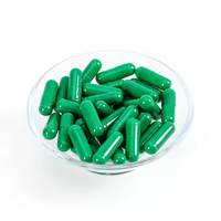 Capsules végétales vides HPMC de haute qualité pilules creuses vert dur couleur claire taille 00 0 1 2 3 4