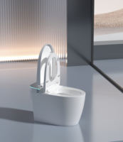 Toilette intelligente avec chasse d'eau automatique, chauffage instantané, articles sanitaires pour la maison et l'hôtel, bidet de salle de bain, télécommande, fonction avancée