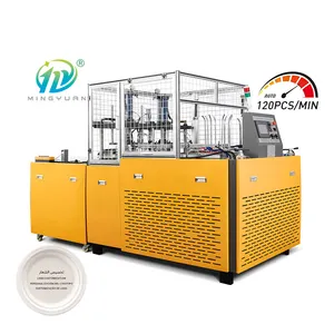 Fully automatic hydraulic double line paper plate machine, plate making machine forming equipment price