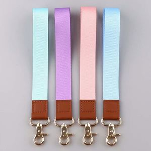 Cordon court de haute qualité pour porte-clés, sangle de cou et dragonne pour carte d'identité, design élégant, pour téléphone, clés de moto et de voiture, promotionnel - Product Image 6