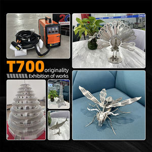 เครื่องเชื่อมเลเซอร์แบบพกพา AI ขนาดเล็ก ปี 2025 กำลังสูง 700w ไฟเบอร์ใหม่ ใช้งานง่าย ระบายความร้อนด้วยอากาศ - Product Image 5