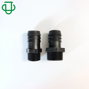 Conector de Manguera Roscado Macho de Plástico PP de 1/2 NPT a 3/4 Pulgadas para Tuberías de Fluidos - Product Image 2