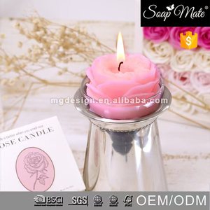 アロマセラピー無煙大豆ワックスローズ花型キャンドルロマンチックな誕生日ギフト香りキャンドル - Product Image 3