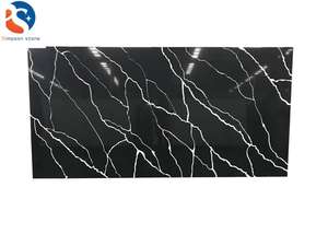 Black Nero Marquino Black <span class=keywords><strong>Star</strong></span> Quartz para decoración de interiores - Product Image 4