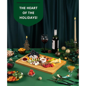 Ensemble de planches à découper en <span class=keywords><strong>bambou</strong></span> et en bois pour la cuisine, la découpe de fruits et de légumes - Product Image 2