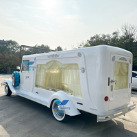 Gran oferta de coche de limusina funeraria blanca en Perú, coche funerario, furgoneta funeraria, entrenador funerario, coche funerario clásico