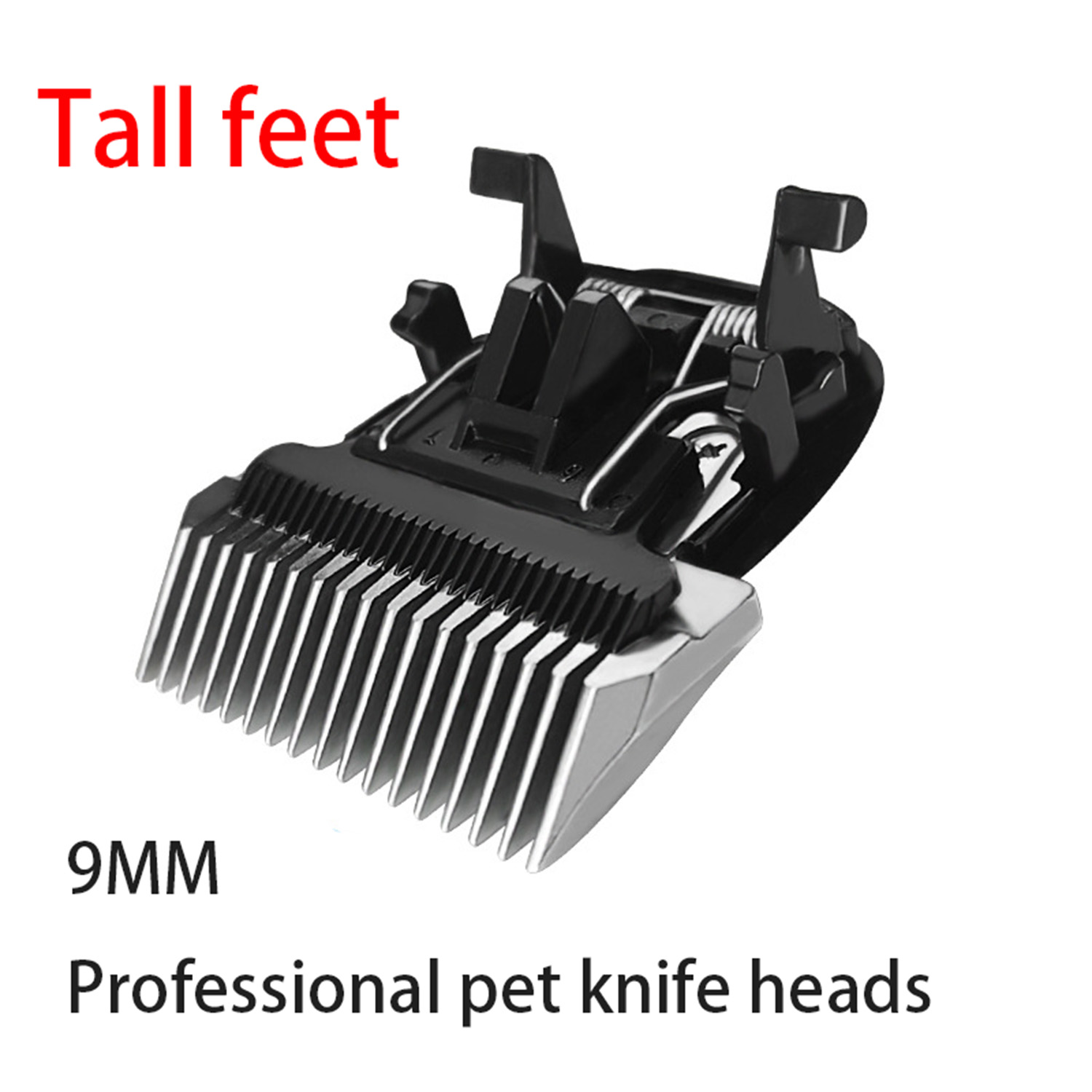 Pieds hauts noirs 9MM