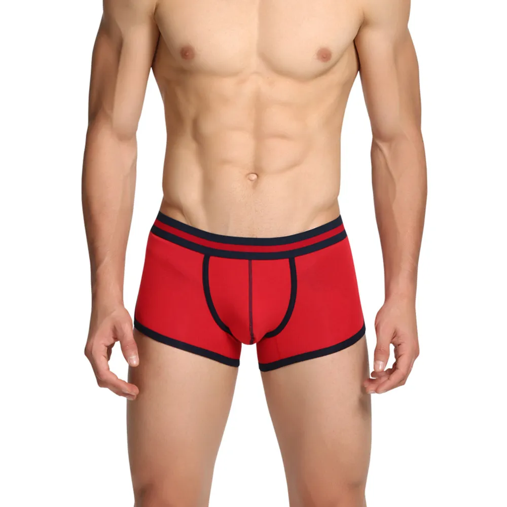 Hot Men's Boxer Briefs Sexy Panties Men's Inner Wear Quick dry breathable Underwear Briefs Men Underwear Boxers 100% Cotton