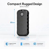 Traceur GPS intelligent anti-perte, jusqu'à 10 ans d'autonomie, alimenté par 2 piles AA, mini localisateur portable pour clés et bagages