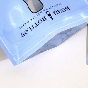 Customizable Zip Lock Stand Pouch <strong>Bag</strong> <strong>Reusable</strong> Clear Window Packaging Durable PE+PET Plastic Custom Logo <strong>Ziplock</strong> <strong>Bag</strong> - Product Image 5