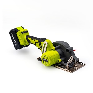 <span class=keywords><strong>Scie</strong></span> <span class=keywords><strong>circulaire</strong></span> miniature industrielle personnalisée à batterie, lame segmentée diamantée pour la coupe de briques et de bois, conception portable à main - Product Image 5