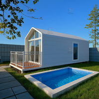 Système hôtelier, pod de jardin, rideau électrique, puits de lumière romantique, maison-conteneur, capsule intelligente luxueuse