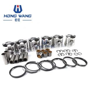 Kit de révision moteur d'excavatrice D7E 1004016-52D avec segments de piston, piston, culasse et axe de piston - Product Image 3