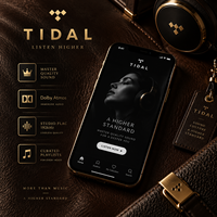 Abonnement Tidal Premium Tidal Music 12 mois, comptes Tidal, abonnement Tidal Hifi Plus 1 an