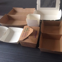 Machine automatique de formation de boîtes à repas en papier