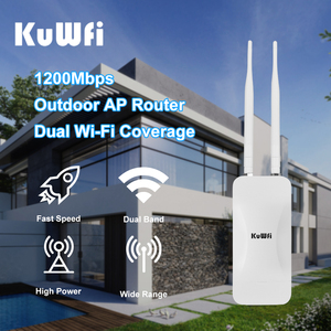 Outdoor WiFi <strong>Access</strong> <strong>Point</strong> Repeater Antenna Detachable KuWiFi <strong>Access</strong> <strong>Point</strong> 200-300m Supports 100 Users <strong>Poe</strong> Wireless AP - Product Image 6