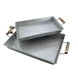 Bandeja de Servicio de Alimentos y Bebidas de Diseño Elegante y de la Mejor Calidad, Bandeja Decorativa para Fiestas, Hogar, Restaurante y Hotel - Product Image 2